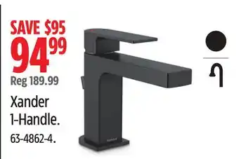 Canadian Tire Peerless Xander 1-Handle Bathroom Faucets offer