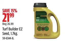 Canadian Tire Scotts Turf Builder EZ Seed, 1.7kg offer