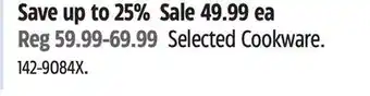 Canadian Tire Selected Cookware offer
