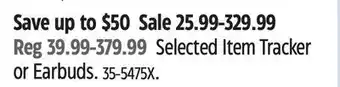 Canadian Tire Bluehive Selected Item Tracker or Earbuds offer