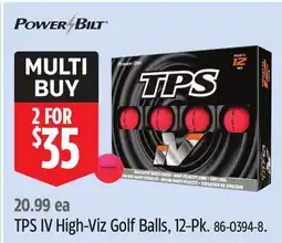 Canadian Tire TPS IV High-Viz Golf Balls, 12-Pk offer