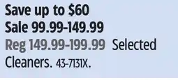 Canadian Tire Selected Cleaners offer