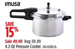 Canadian Tire Imusa 4.2-Qt Pressure Cooker offer