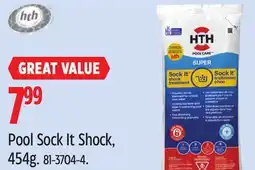 Canadian Tire hth Pool Sock It Shock offer