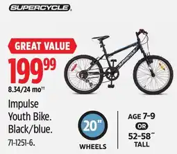 Canadian Tire Impulse Youth Bike offer
