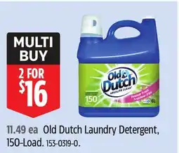 Canadian Tire Old Dutch Laundry Detergent offer