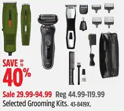 Canadian Tire Wahl Selected Grooming Kits offer