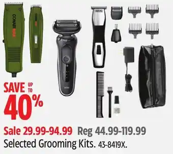 Canadian Tire Wahl Selected Grooming Kits offer