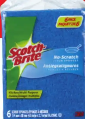 Canadian Tire No Scratch Scrub Sponge, 6-Pk offer