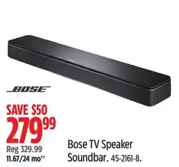 Canadian Tire Bose TV Speaker Soundbar offer