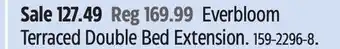 Canadian Tire Everbloom Terraced Double Bed Extension offer