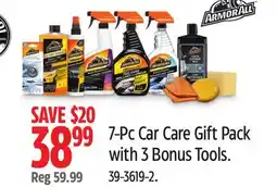 Canadian Tire Armor All 7-Pc Car Care Gift Pack with 3 Bonus Tools offer