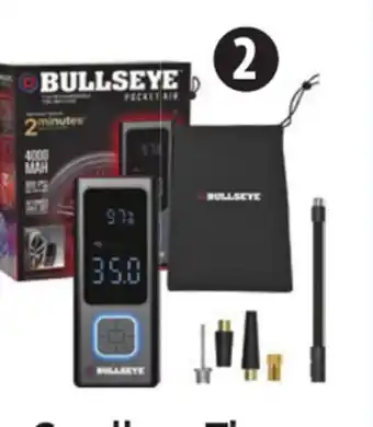 Canadian Tire Bullseye Pocket Air 7.4V Rechargeable Tire Inflator offer