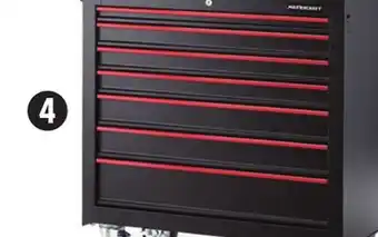 Canadian Tire Mastercraft 36˝ 7-Drawer Cabinet Up to 1100-lb caster capacity offer