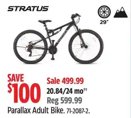 Canadian Tire Stratus Parallax Adult Bike offer