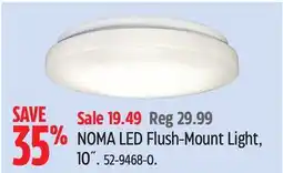 Canadian Tire NOMA LED Flush-Mount Light offer