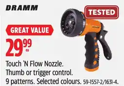 Canadian Tire Dramm Touch 'N Flow Nozzle offer