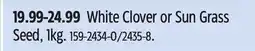 Canadian Tire Prolong Clover or Sun Grass Seed offer