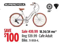 Canadian Tire Raleigh Cafe Adult Bike offer