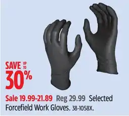 Canadian Tire Forcefield Selected Forcefield Work Gloves offer