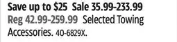 Canadian Tire Motomaster Selected Towing Accessories offer