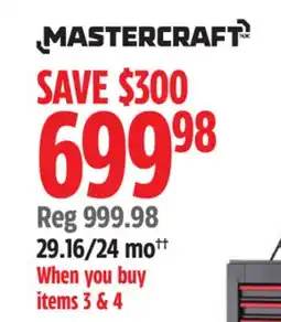 Canadian Tire MASTERCRAFT Drawer Chest offer