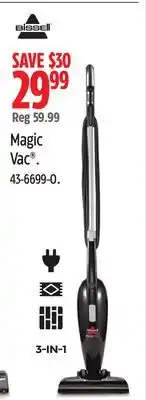 Canadian Tire Bissell Magic Vac offer