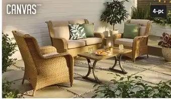 Canadian Tire CANVAS Pemberton Conversation Set offer