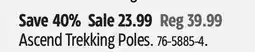 Canadian Tire Outbound Ascend Trekking Poles offer