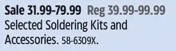 Canadian Tire Selected Soldering Kits and Accessories offer