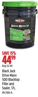 Canadian Tire Black Jack Drive-Maxx 500 Blacktop Filler and Sealer offer