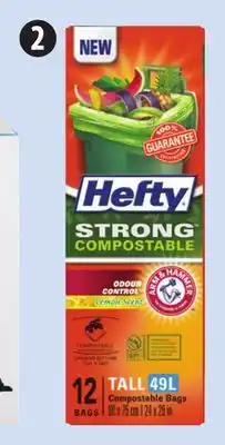 Canadian Tire Hefty Tall Compost Bags offer