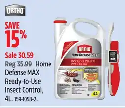 Canadian Tire Home Defense MAX Ready-to-Use Insect Control offer