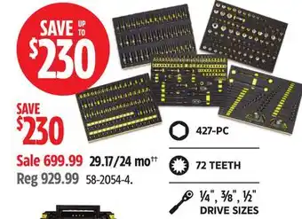 Canadian Tire STANLEY Black Chrome Socket Sets offer