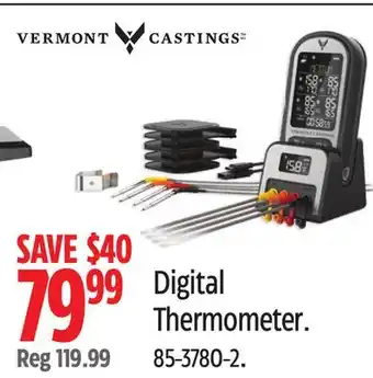 Canadian Tire Vermont-castings Digital Thermometer offer