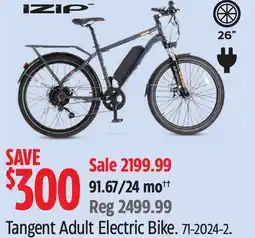 Canadian Tire Tangent Adult Electric Bike offer