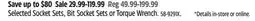 Canadian Tire Selected Socket Sets, Bit Socket Sets or Torque Wrench offer