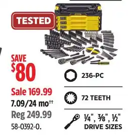 Canadian Tire Stanley Socket Sets offer