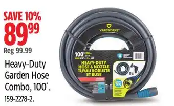 Canadian Tire Yardworks Heavy-Duty Garden Hose Combo offer