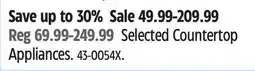 Canadian Tire Cuisinart Selected Countertop Appliances offer