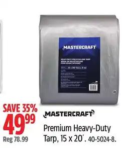 Canadian Tire Mastercraft Premium Heavy-Duty Tarp, 15 x 20´ offer