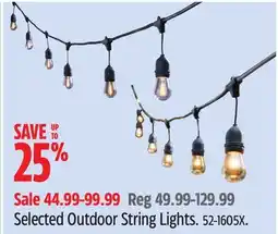 Canadian Tire NOMA Selected Outdoor String Lights offer