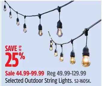 Canadian Tire NOMA Selected Outdoor String Lights offer