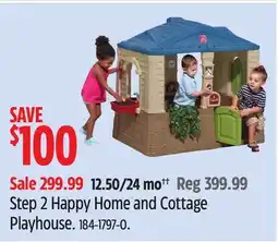 Canadian Tire Step 2 Happy Home and Cottage Playhouse offer