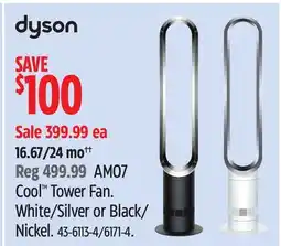Canadian Tire Dyson Cool Tower Fan offer