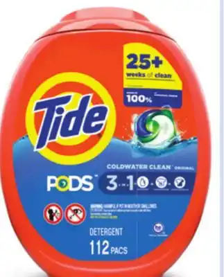 Canadian Tire Tide Pods, 112-Count offer