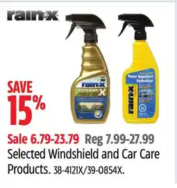 Canadian Tire Rain-x Selected Windshield and Car Care Products offer