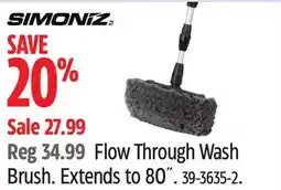 Canadian Tire Simoniz Flow Through Wash Brush offer