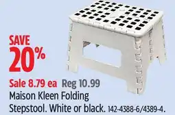 Canadian Tire Maison Kleen Folding Stepstool offer