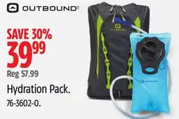 Canadian Tire Outbound Hydration Pack offer